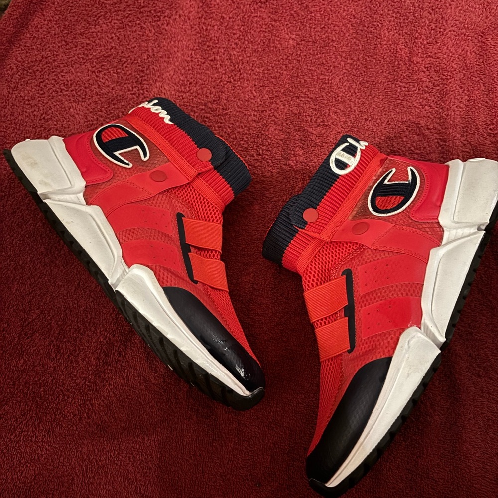 Champion Red Navy and White UNISEX Sneakers